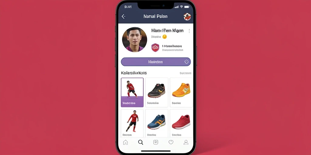 Fitur interaksi sosial dengan pemain lain.