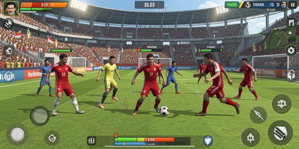 Tangkapan layar menampilkan fitur multiplayer dalam permainan.