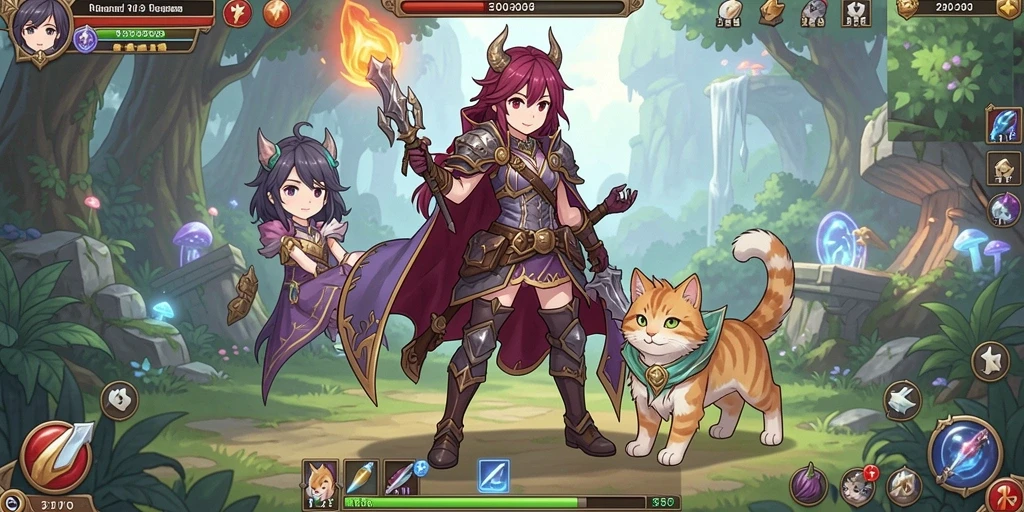 Screenshot menampilkan antarmuka multiplayer yang seru.