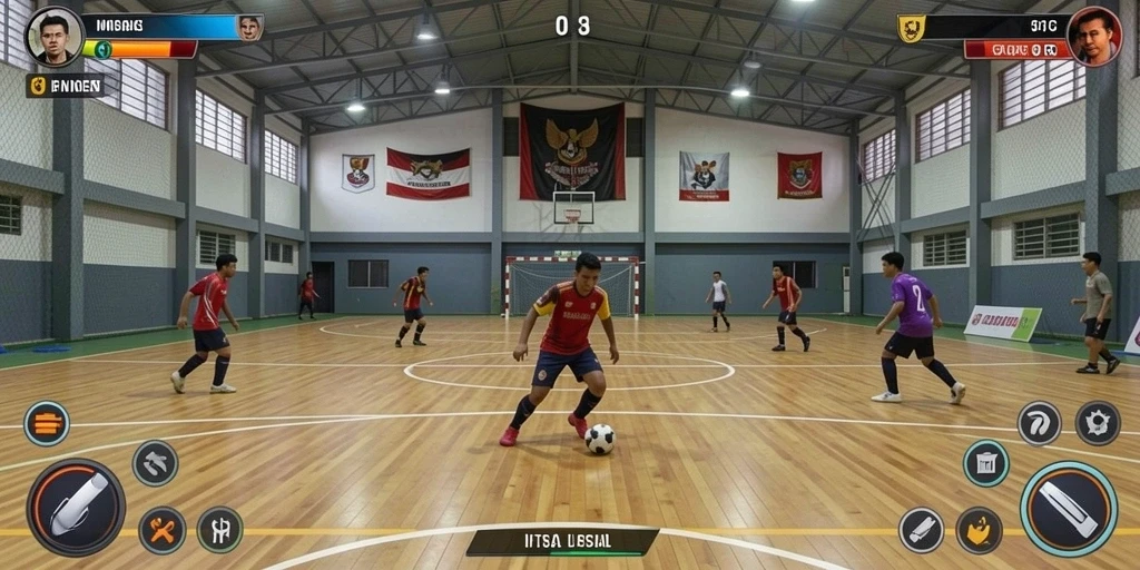 Pengaturan grafis yang memukau dan detail.