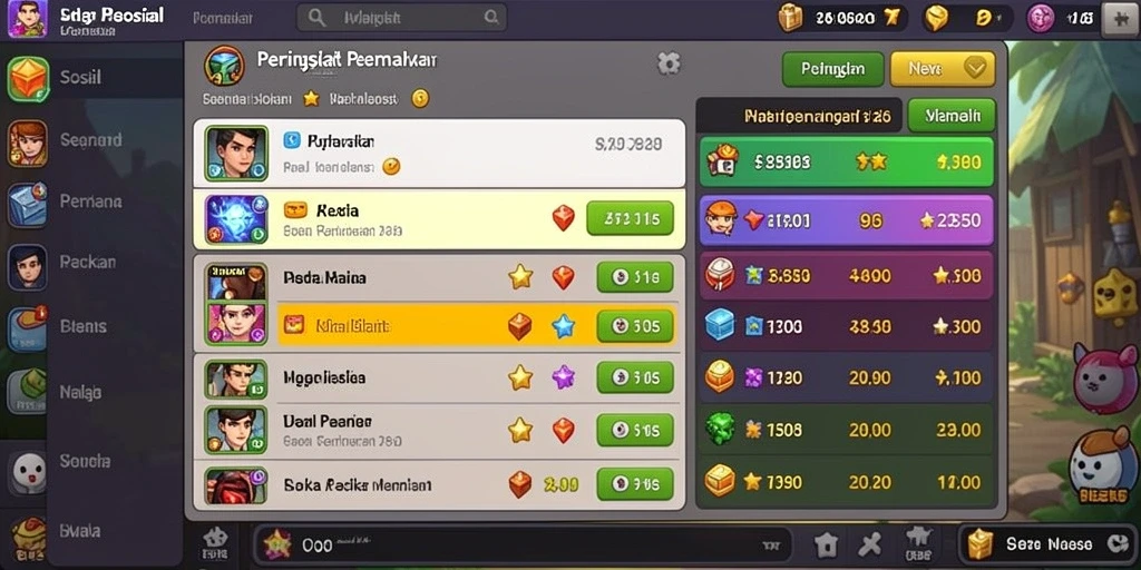 Fitur sosial untuk berbagi dengan teman.